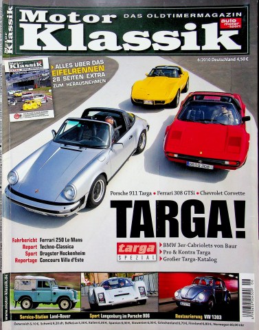 Deckblatt Motor Klassik (06/2010)